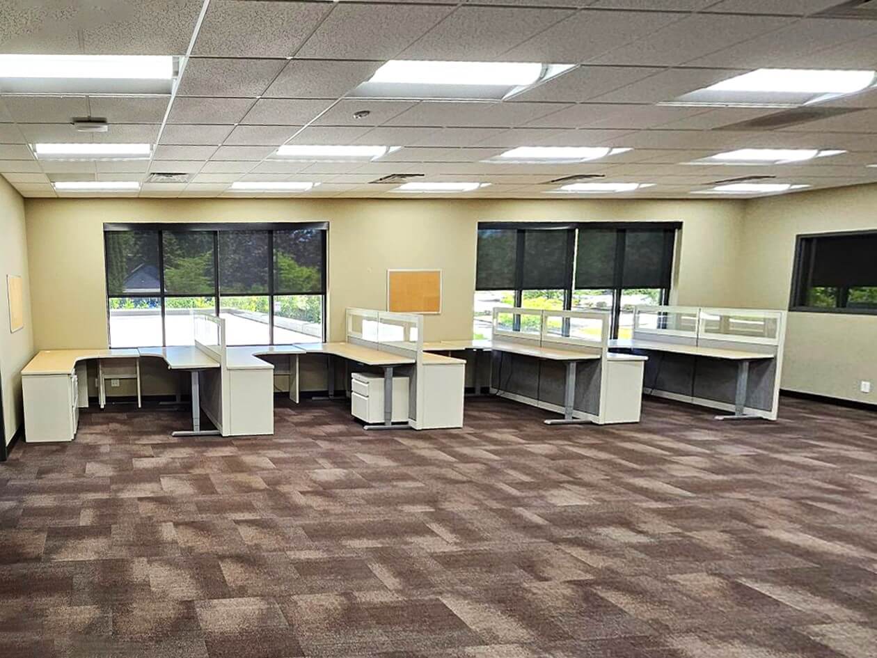 Modular office wall systems  488 pre inst 2